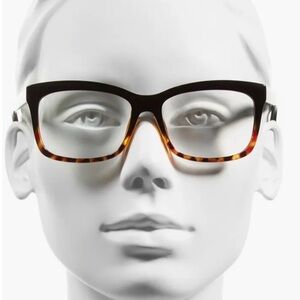 Bobbi Brown Black and Tan Glasses